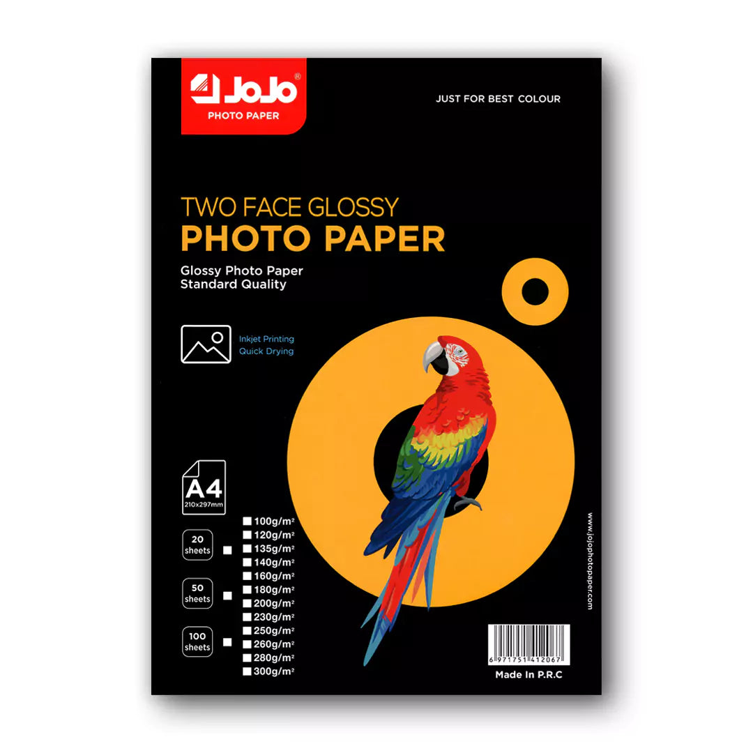 Fotokağız Jojo Parlaq 2 Tərəfli A4 120 Qr 50 V